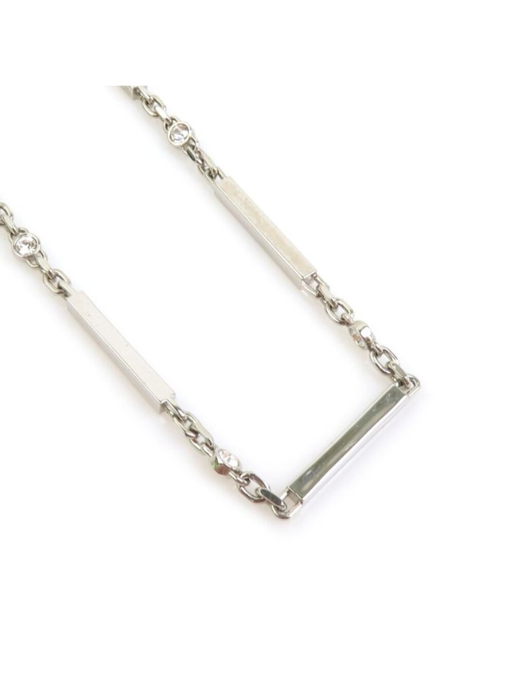 Saint Laurent Necklace Silver